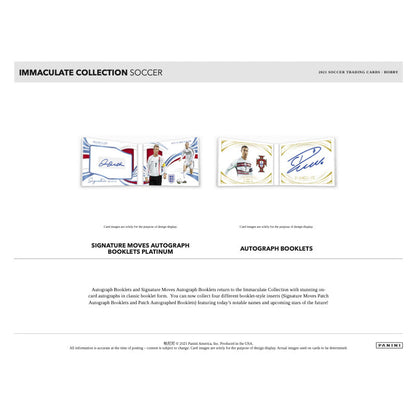 2021 Panini Immaculate Soccer Hobby Box
