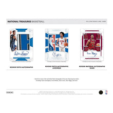 2021/22 Panini National Treasures Basketball Hobby 4 Box Case